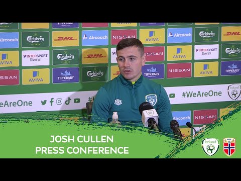 PRESS CONFERENCE | Josh Cullen - Ireland vs Norway
