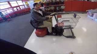 Got to ride the Target electric cart: Dream Come True