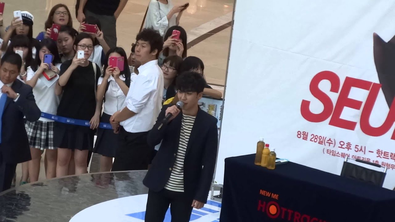 130828 - Seungri (이승리) Times Square (타임스퀘어) Fansigning Intro