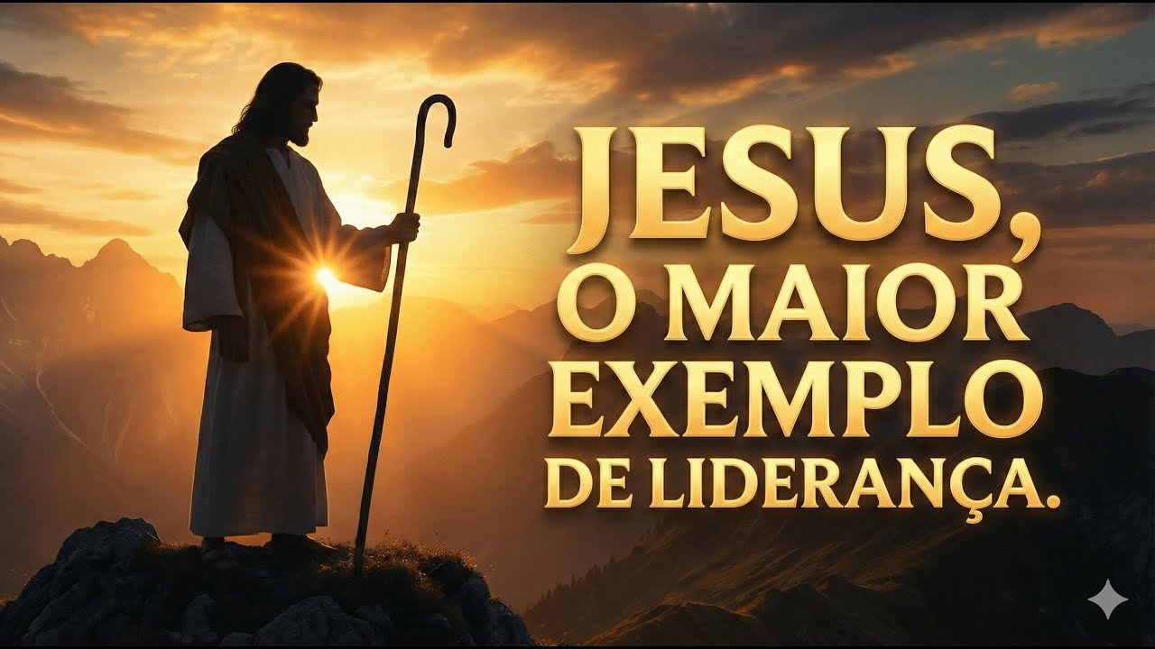 Jesus: O Maior Exemplo de Liderança | Princípios Bíblicos para Liderar Pessoas com Propósito