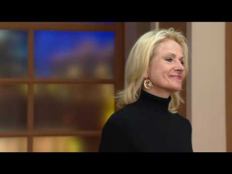Dennis Basso Long Sleeve Fit & Flare Turtleneck Sweater Dress on QVC