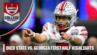 Ohio State vs Georgia First Half Highlights College Football Playoff