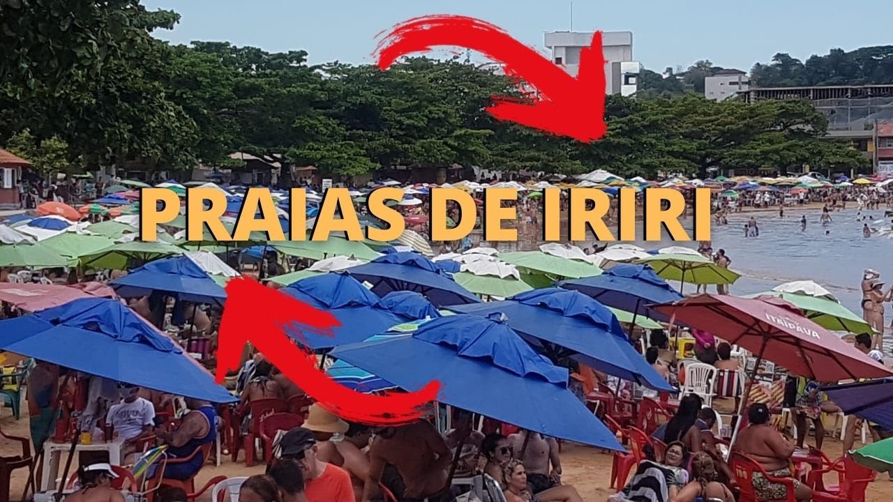 Verão em Iriri: Praias da Costa Azul, Areia Preta e Namorados - YouTube