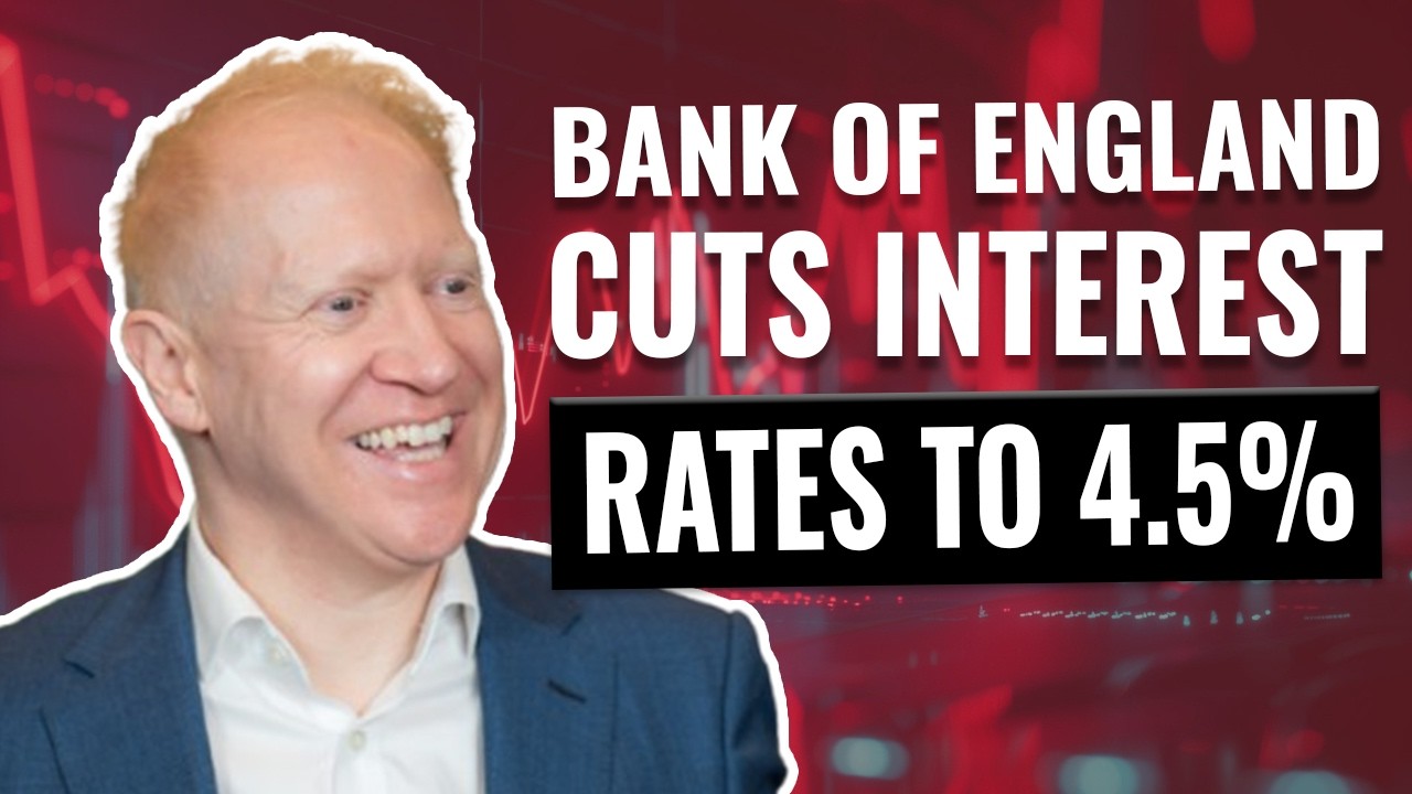 Bank of England CUTS Interest Rate to 4.5% | February 2025 - YouTube