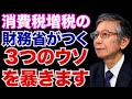 【馬渕睦夫,高橋洋一等】消費税増税に関する●●省の嘘を暴く。【未来ネット 切り抜き】