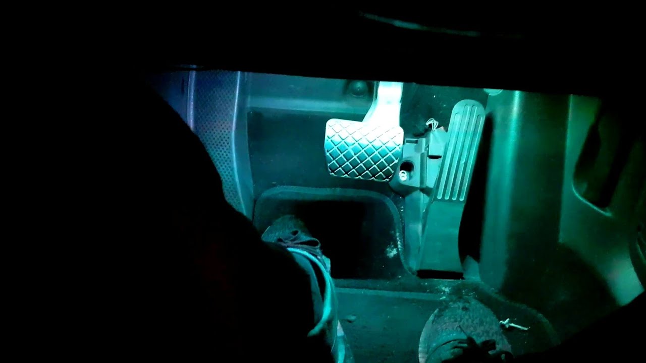 How To Install Car Interior LED Strip Lights In VW Golf MK6 YouTube