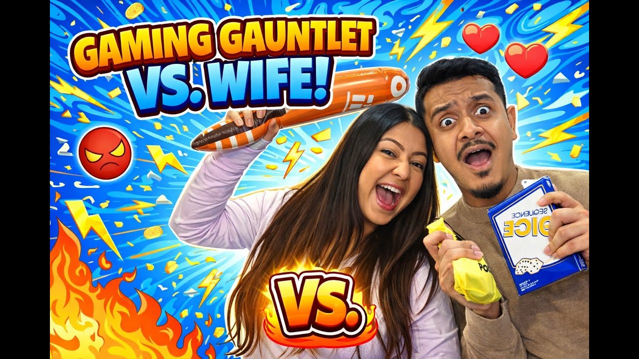 2026 ANNOUNCEMENTS + GAMING GAUNTLET VS. WIFE!