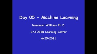 Day 05 - Machine Learning: RMSE and R-Squared