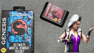 Queen Sindel destroys everyone! (playthrough on Ultimate Mortal Kombat Trilogy for Sega)