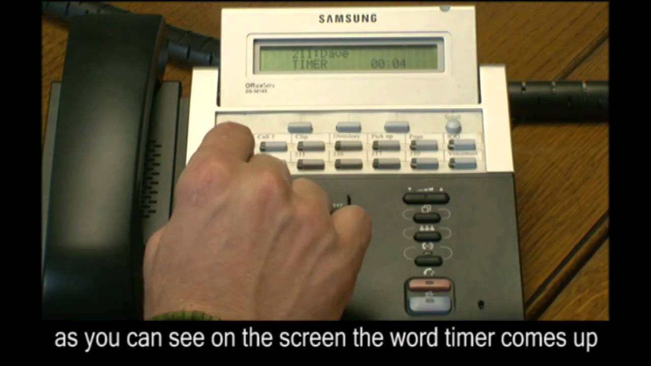 How to change main voicemail on nec phone