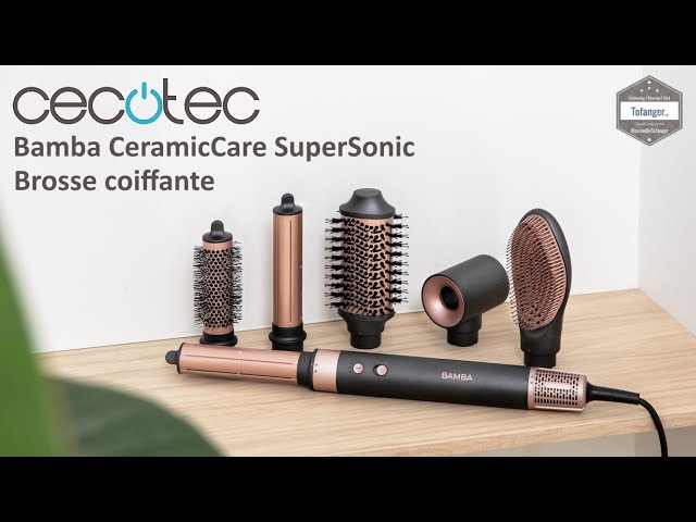 Cecotec Bamba CeramicCare SuperSonic - The blowing styling brush for all  uses -Unboxing 