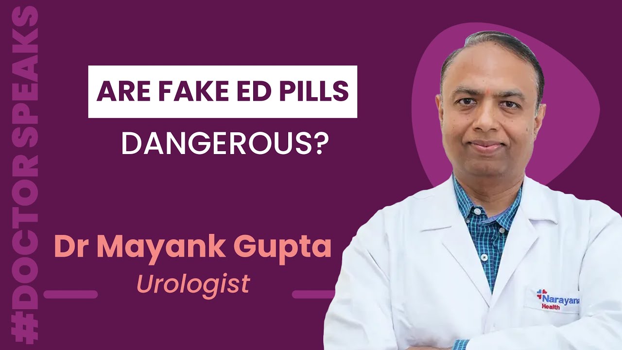 What risks come with self-medicating or fake ED pills? | THIP Media