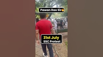 SSC Protest 31 July 2025 | Mother’s Team #ssc #ssc2025 #sscprotest #sscexam #pawanraosir #nehrasir