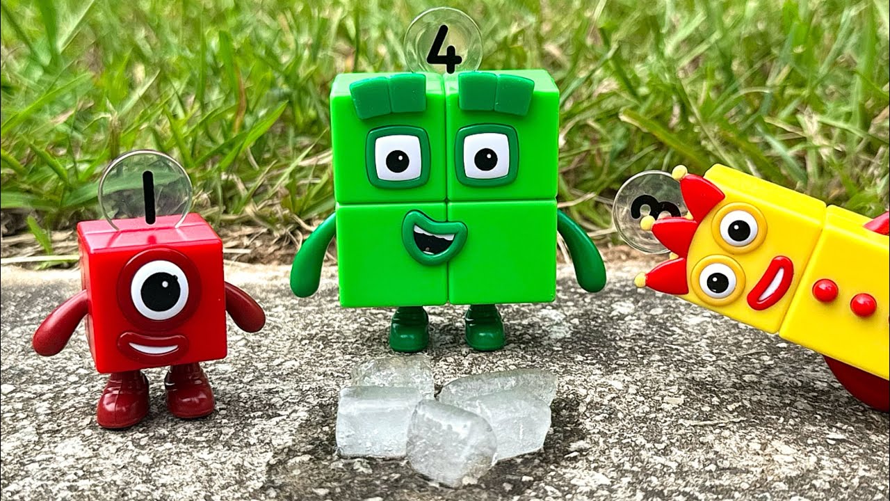 Numberblocks Outdoors Ice Experiment! 🧊 - YouTube