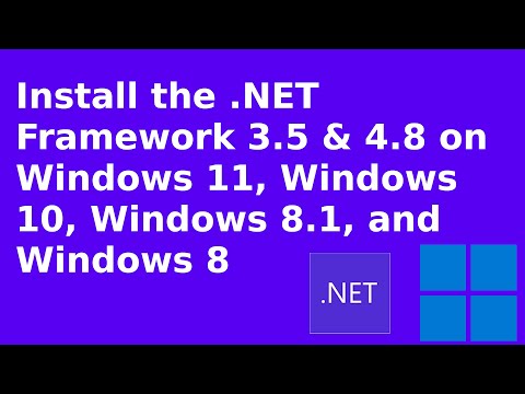 Как установить .NET Framework 3.5 и 4.8 в Windows 11, Windows 10, Windows 8 1 и Windows 8