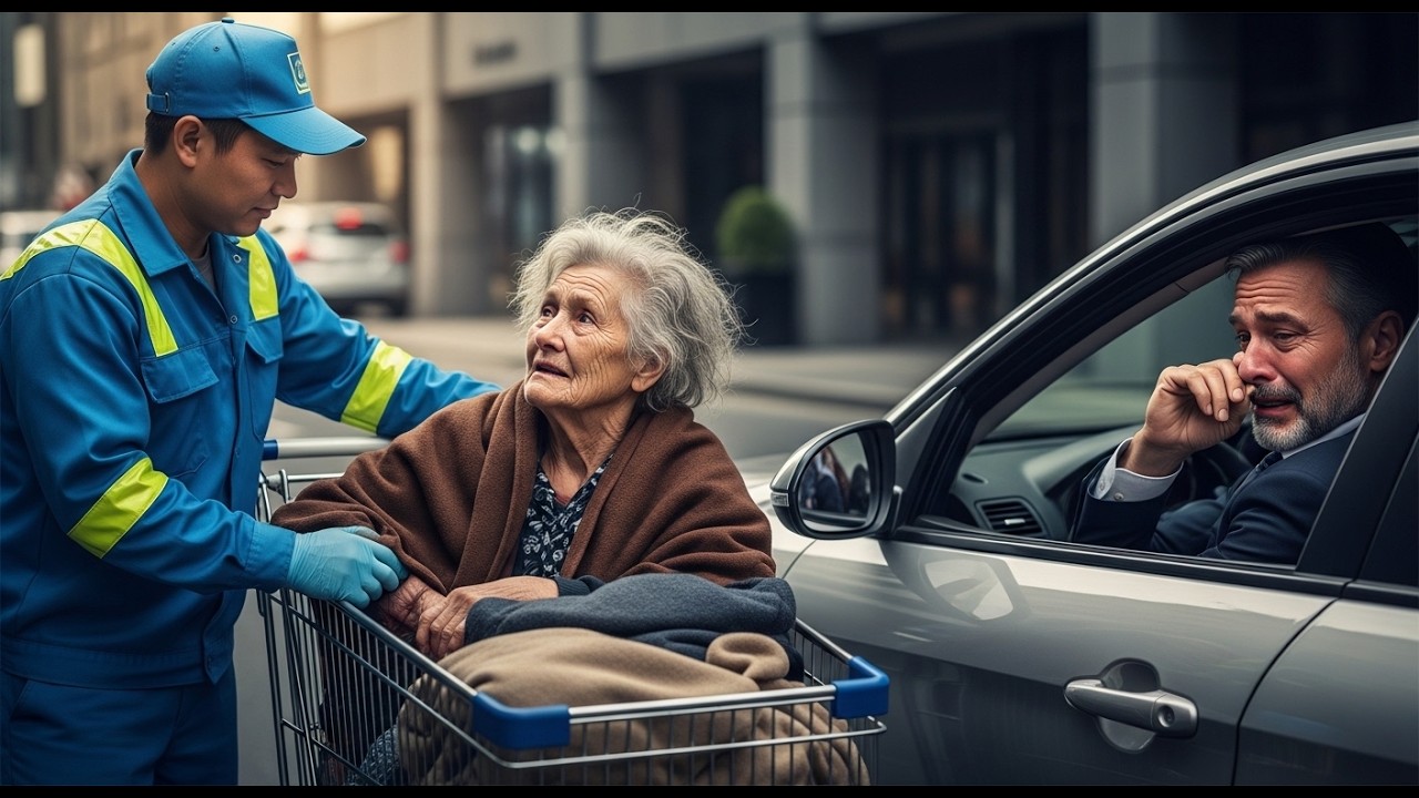 Itim na basurero tumulong sa matandang may kapansanan walang ideya kung sino ang kanyang nilalapitan