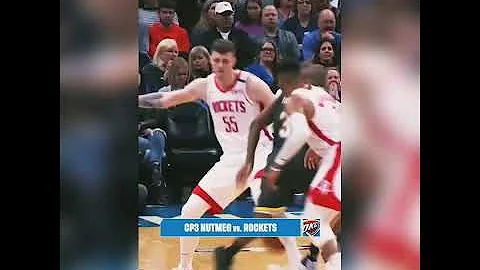 Chris paul nutmegs Rockets player 🔥 🔥 #nba #shorts