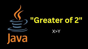 Java Program to find the Greater Number between two numbers | Greater of 2 Numbers
