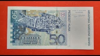 50 ХОРВАТСКИХ КУН -50 CROATIAN KUN