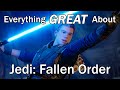 Everything great about jedi fallen order