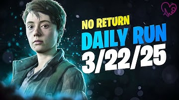 No Return - Daily Challenge on Grounded mode as Mel (03.22.25)