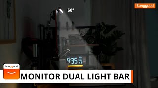 Light Bar with Dual Light Source for Desktop monitors