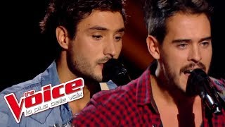 The Voice 2014│Frero Delavega - Caroline (MC Solaar)│Blind audition