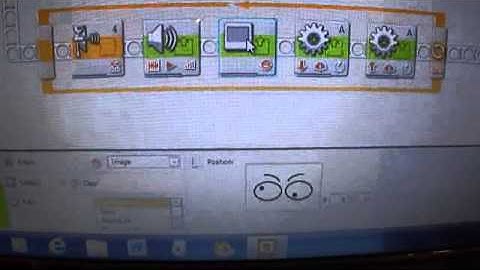 Lego Mindstorms NXT: programming sensors with funny Display pictures