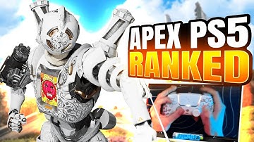 bronze to predator pathfinder gameplay Apex Legends with ps5 controller handcam