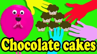 The Shapes | VIVASHAPES | Shapes In Real Life | Cooking | Chocolate Cakes | videos for kids.