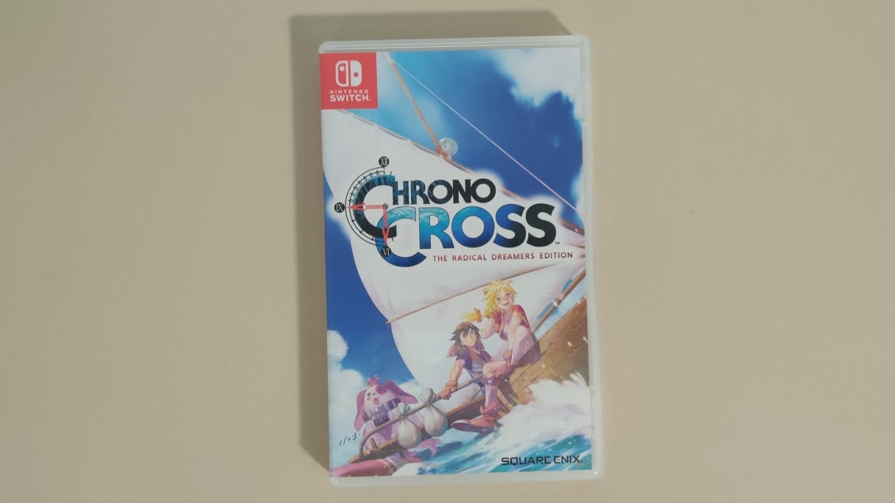 Chrono Cross The Radical Dreamers Edition Nintendo Switch Unboxing