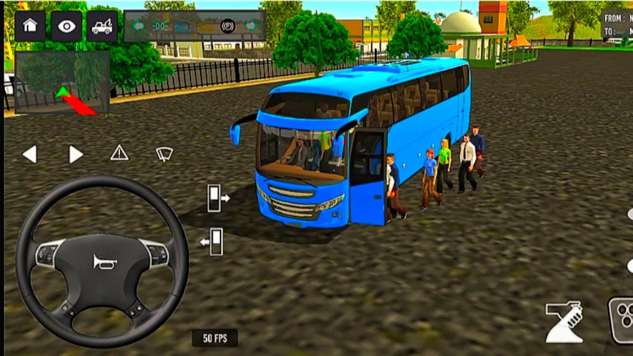 Indonesia Coach bus driving 😍💥 | Euro bus simulator 2026 Android gameplay #game 1 Part 1