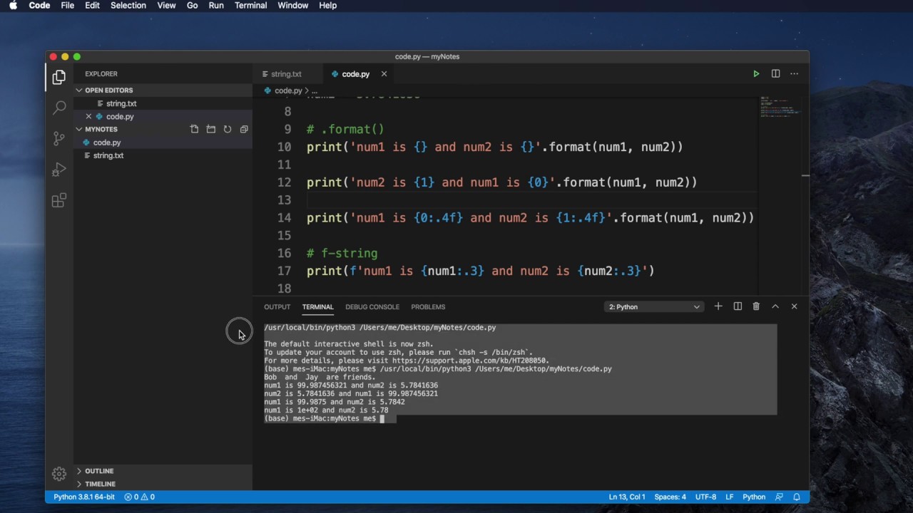 how to open visual studio code from terminal