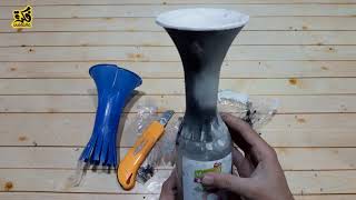 كيف تصنع مزهرية من الجبس بادوات متوفرة لديك|How to make a gypsum vase with your own tools