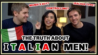 MAMA'S BOY? JEALOUS TYPE? CONTROLLING? LOYAL?🙊| TOP 15 DARING QUESTIONS ANSWERED BY ITALIAN MEN🇮🇹!