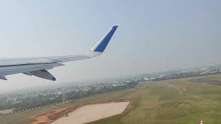 flight take off #bhubaneswar Airport #nice to have window seat...
