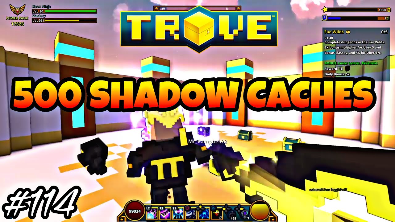 Shadow Cache TROVE - 500 SHADOW CACHES *Repost* - YouTube