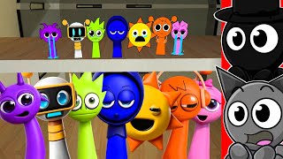 картинка: Спасение малыша Спрунки из 4K Спрунки в отеле (Gmod)