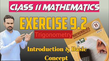 Mathematics Fsc part 1 Chapter 9 Exercise  9.2 Basic Concept & Formulas