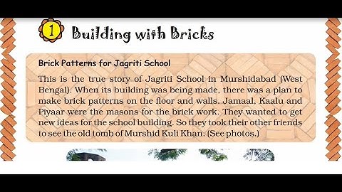 Class 4 | Maths | Chapter 1 | Building with Bricks
