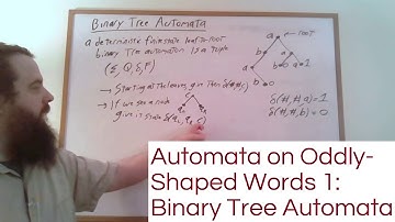 Automata on Oddly-Shaped Words 1: Binary Tree Automata