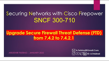 How to Upgrade Secure Firewall Threat Defense (FTD) from 7.4.2 to 7.4.2.1