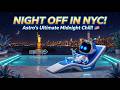 Midnight Poolside 🌙💦 | Astro Bot’s Lofi Chill Expedition 🎧 Astro In Newyork