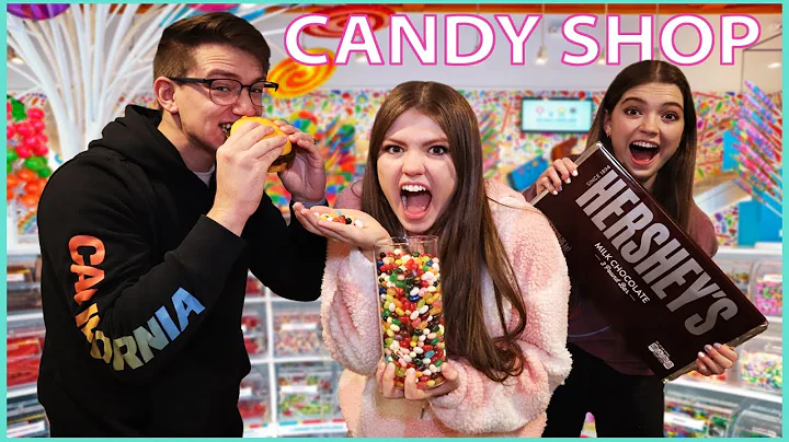 Last To Stop Eating Candy WINS Candy Store!