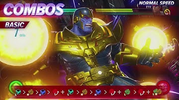 Marvel VS Capcom Infinite • Thanos Tutorial • JP • PS4 Xbox One PC
