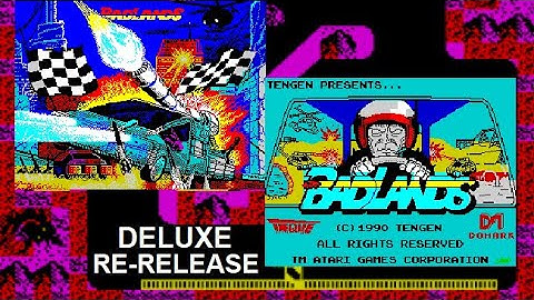 BADLANDS (Deluxe Re-release / 3 Loading screens) Walkthrough, ZX Spectrum
