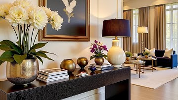 Modern Entryway Decorating Ideas 2025 Best Console Table, Hallway Decor & Interior Design Trends 