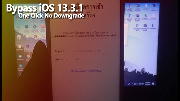 Bypass iCloud iOS 13.3.1 One Click With No Downgrade