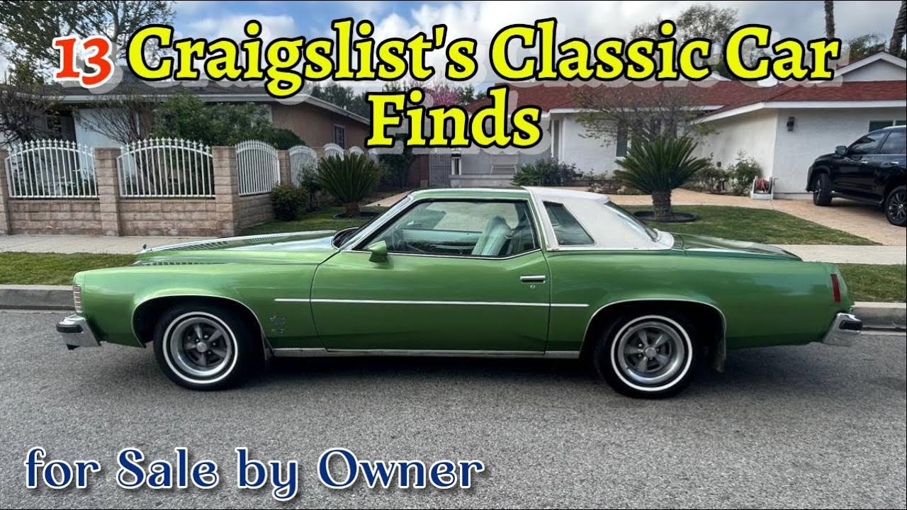 Rediscovering Classics 13 Craigslist's Classic Car Finds for Sale by Rediscovering Classics 13 Craigslist's Classic Car Finds for Sale by