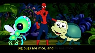 brave cartoon spiderman